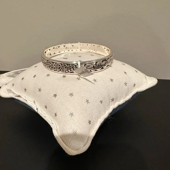 Brighton Brand New Love Affair Silver Bangle - Picture 2 of 3